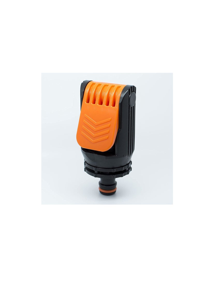 Generic - Kitchen Mixer Tap to Garden Hose Pipe Connector with Adjustable Nozzle Indoor Outdoor Universal Click Lock Adaptor - Image 1