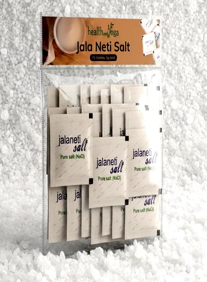 HealthAndYoga® Jala Neti Salt 75 Packets - Image 4