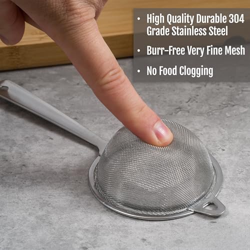 Pure Matcha Matcha Sifter | Tea Strainer | Very Fine Mesh | Stainless Steel | Eliminate Clumps In Matcha Green Tea Powder - Image 5