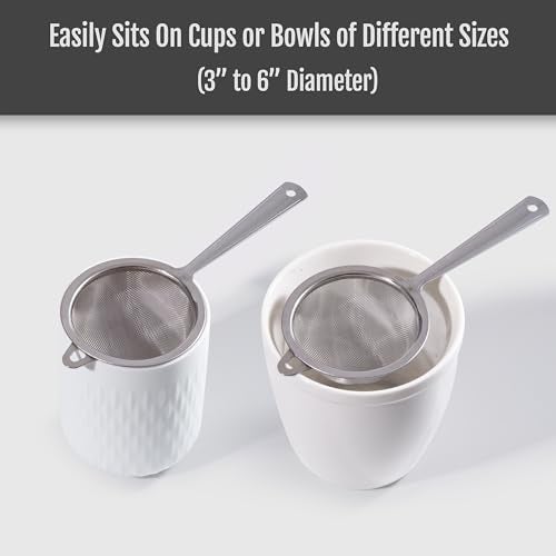 Pure Matcha Matcha Sifter | Tea Strainer | Very Fine Mesh | Stainless Steel | Eliminate Clumps In Matcha Green Tea Powder - Image 3