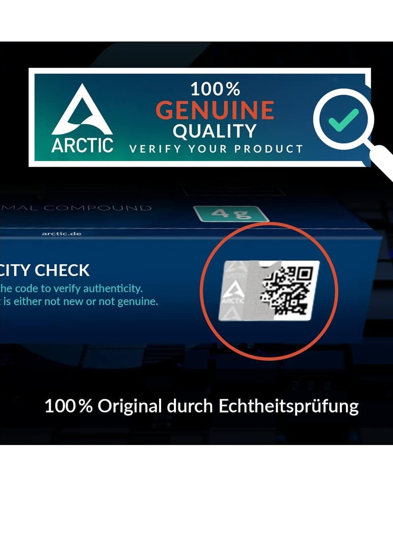 MX-4 (Including Spoon, 4g) - Compound Thermal Paste, High Performance Carbon, Heatsink Paste, CPU Thermal Compound for All Coolers, Thermal Interface Material - Image 2