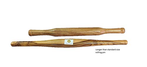 ARMAN SPOONS Believe in Quality Royal Teak Wood Roller Pin 165 Inch Long X 13 Inches Thick - Image 4