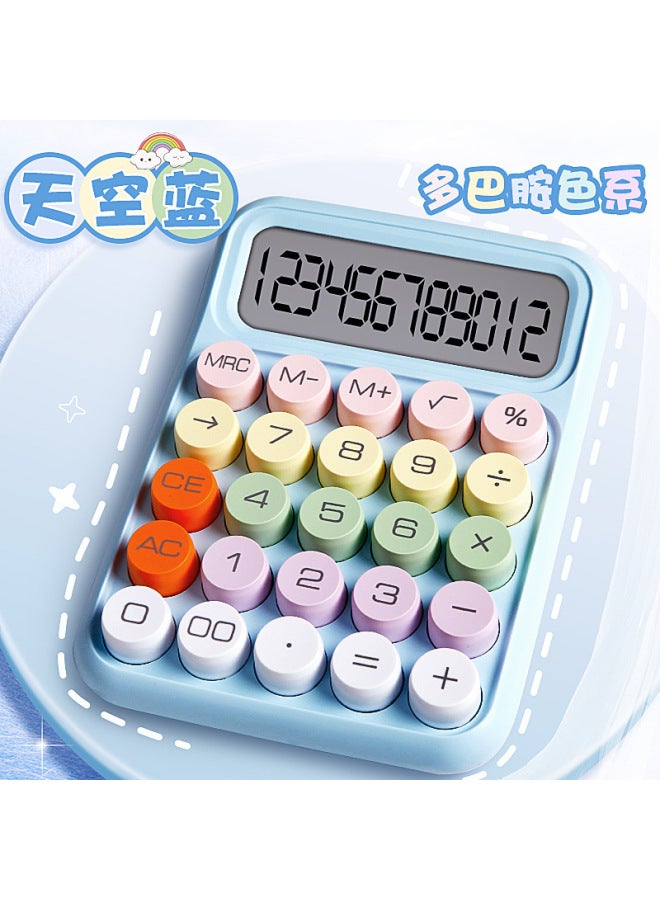 Colorful Calculator Dopamine Office Student Style High-appearance Cute Portable Silent Calculator