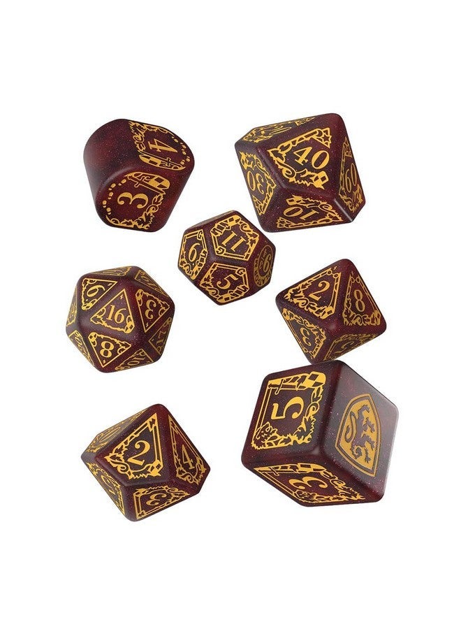 Q WORKSHOP Harry Potter Gryffindor Modern Dice Red - Image 2