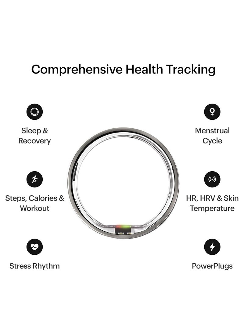ULTRAHUMAN Ultrahuman Ring Air - Raw Titanium (Size 06)  - Image 3