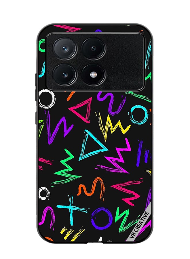 VR CREATIVE Protective Case Cover For Xiaomi Poco X6 Pro Design Multicolour - Image 1