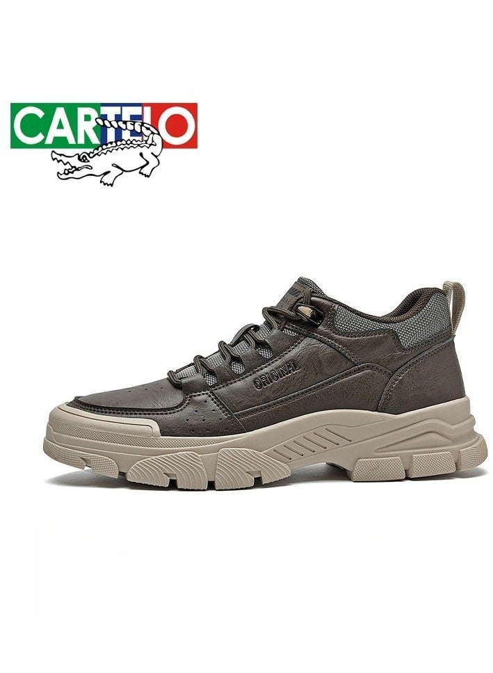 CARTELO أحذية كاجوال عالية الرقبة للرجال - Image 1