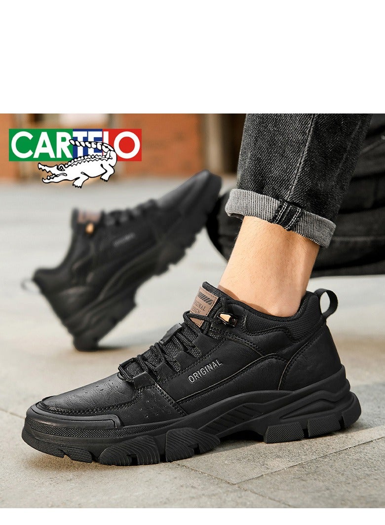 CARTELO أحذية كاجوال عالية الرقبة للرجال - Image 2