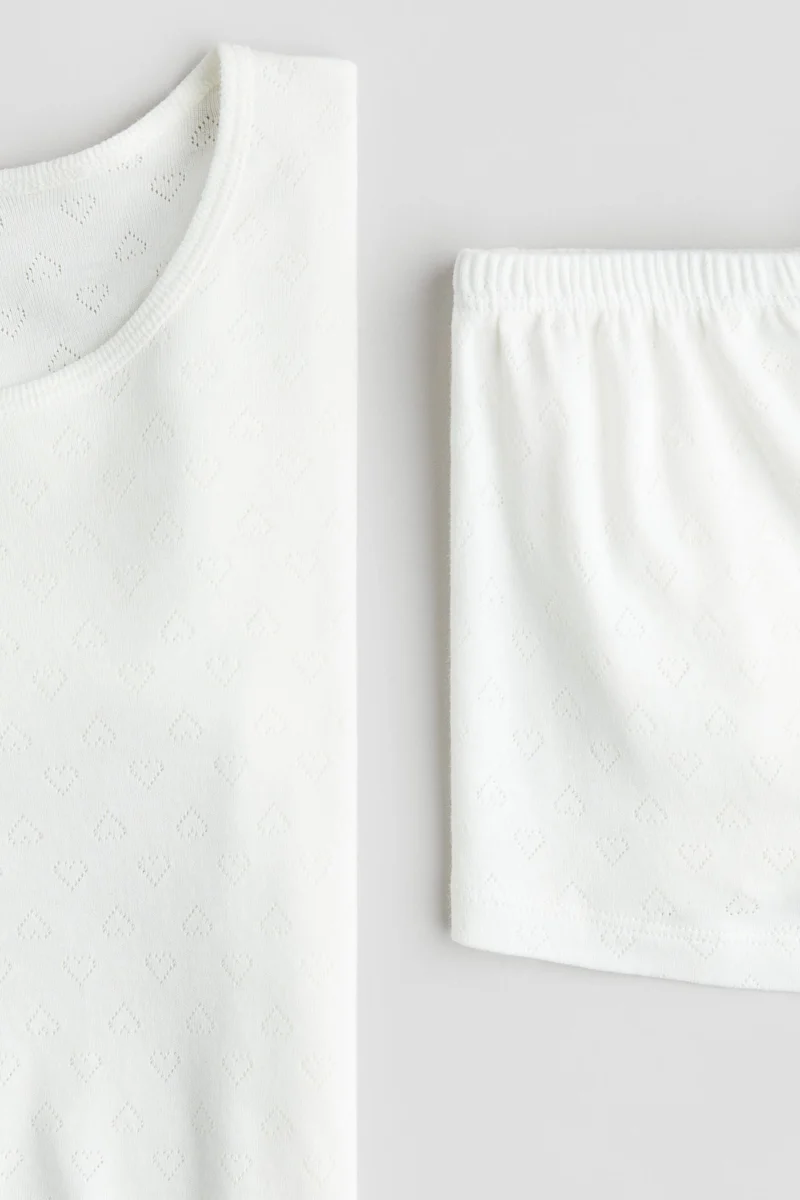 H&M Cotton pointelle pyjamas