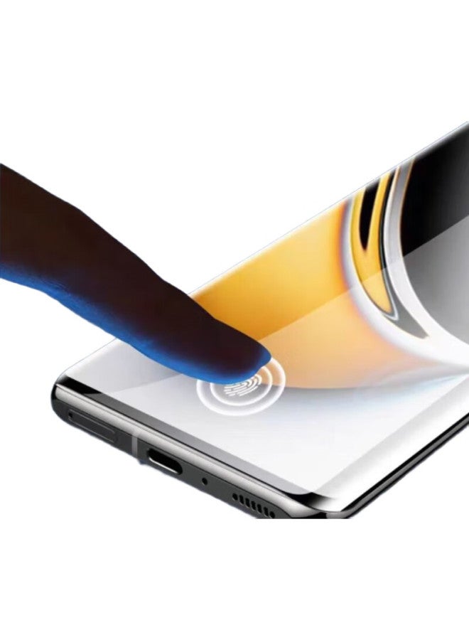 Maikuqi Curved Tempered Glass Screen Protector For Oppo Reno 12/12Pro, High-Definition Curved Hot-Bent Glass, Anti-Scratch, Anti-Drop, Anti-Fingerprint Protective Film - 1 Piece - Image 3