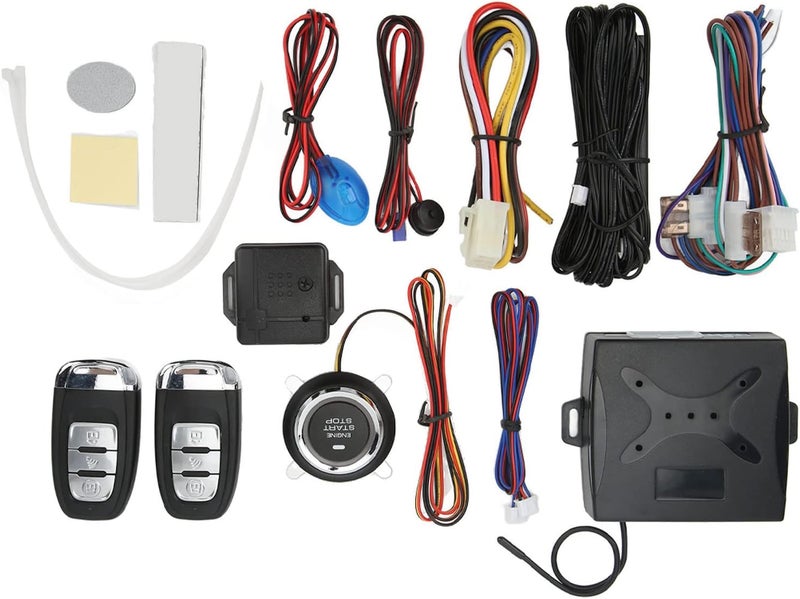 Acouto to Alarm System Featuring Vibration Triggered Alarm and LED for Central Locking Control Car,Central Locking System,-Theft Car,Vehicle Security,Auto Keyless - Image 5