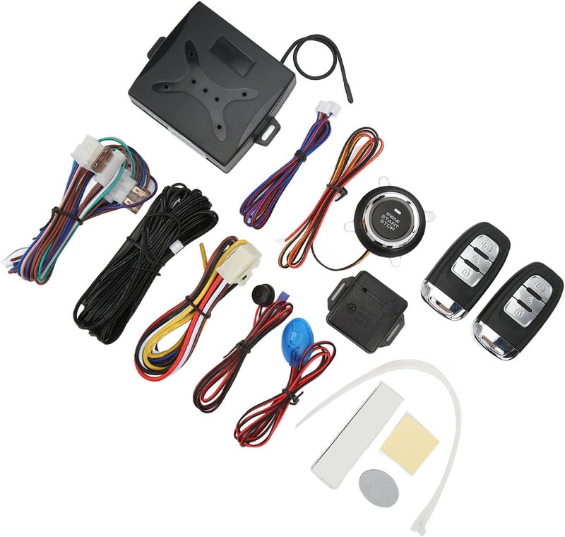 Acouto to Alarm System Featuring Vibration Triggered Alarm and LED for Central Locking Control Car,Central Locking System,-Theft Car,Vehicle Security,Auto Keyless - Image 3