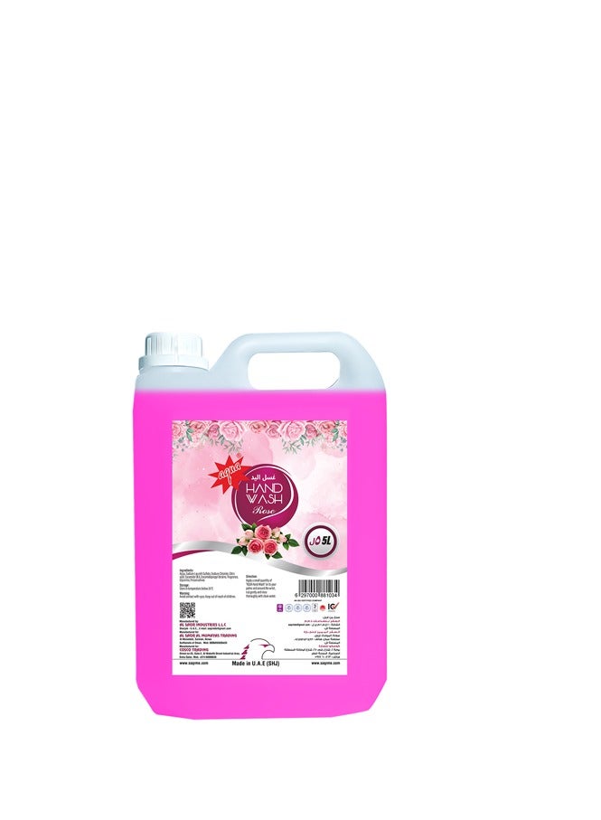 Aqua Rose handwash 5 Liter - Image 1