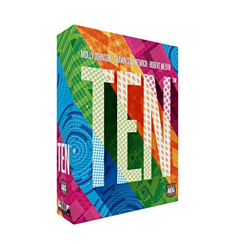 AEG Ten  Push Your Luck Card Game for the Whole Family  From the Creators of Point Salad  Easy to Learn  Quick to Play  26 Players  Ages 10 - Image 1