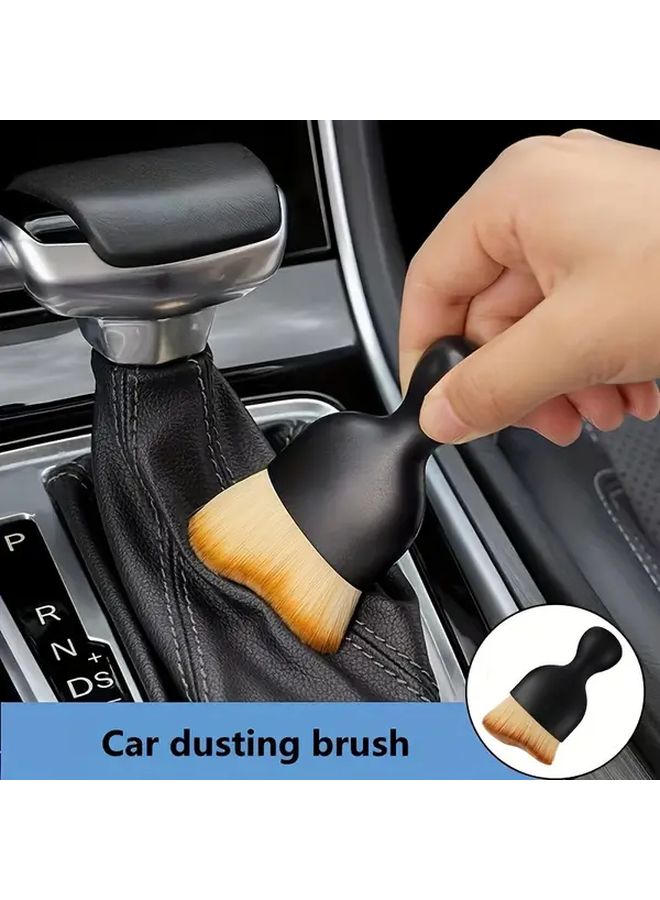 2pcs Ultra Soft Scratch Free Car Detail Brushes PVC Dust Brushes Ergonomic Handle - Image 5