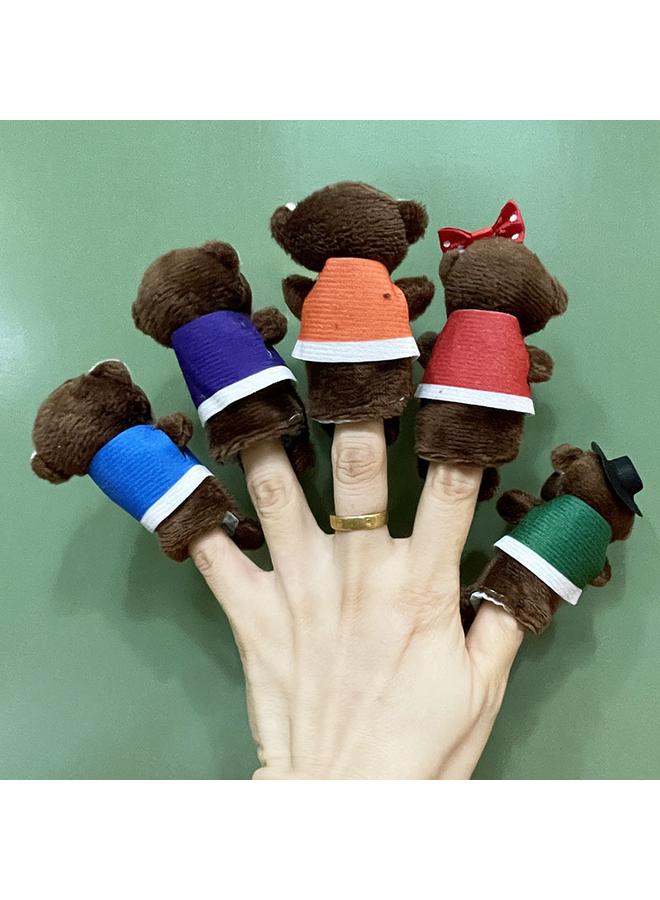 Bluejw 2025 New Seven Little Monkey Plush Finger Doll Small Size Mini Finger Doll Yiwu Toy Wholesale - Image 4