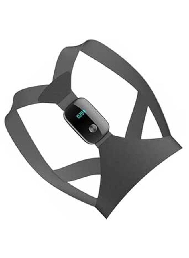 Adjustable Black Posture Corrector Belt for Adults Hunchback Shoulder Support - Image 1