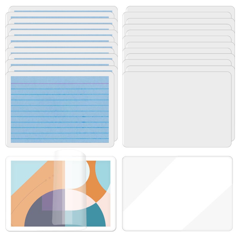 CXIIPOL 200 PCS Index Card Laminating Pouches, 3x5 File Card Laminating Pouches 5mil Thermal Laminating Pouches Luggage Tag Laminating Pouches for Work Permits Pass Cards Student ID Cards - Image 1