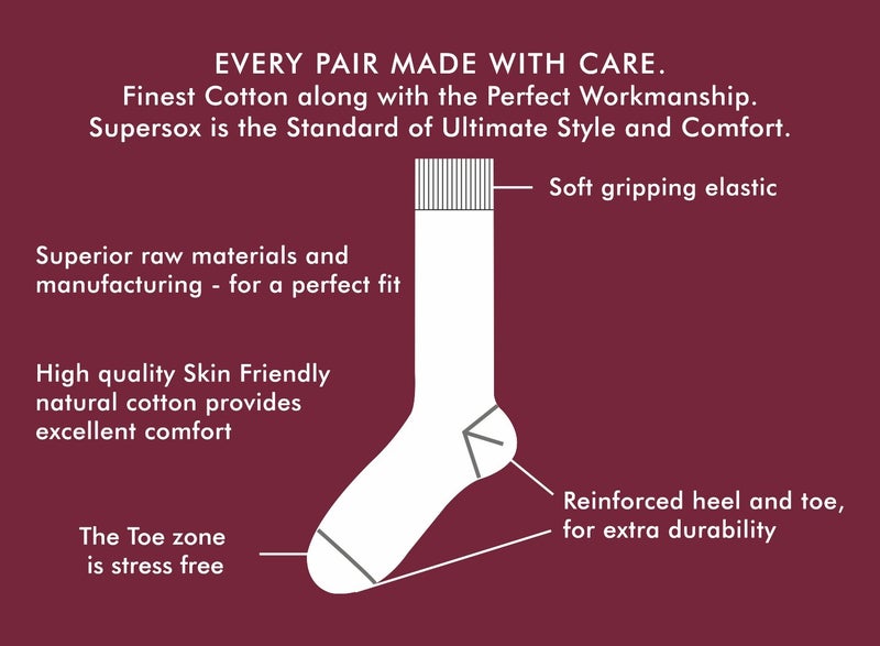 Supersox Women's Combed Cotton Sneaker Length Plain Socks (Wccp0919, Purple, Free Size, Ankle Length) - Image 5