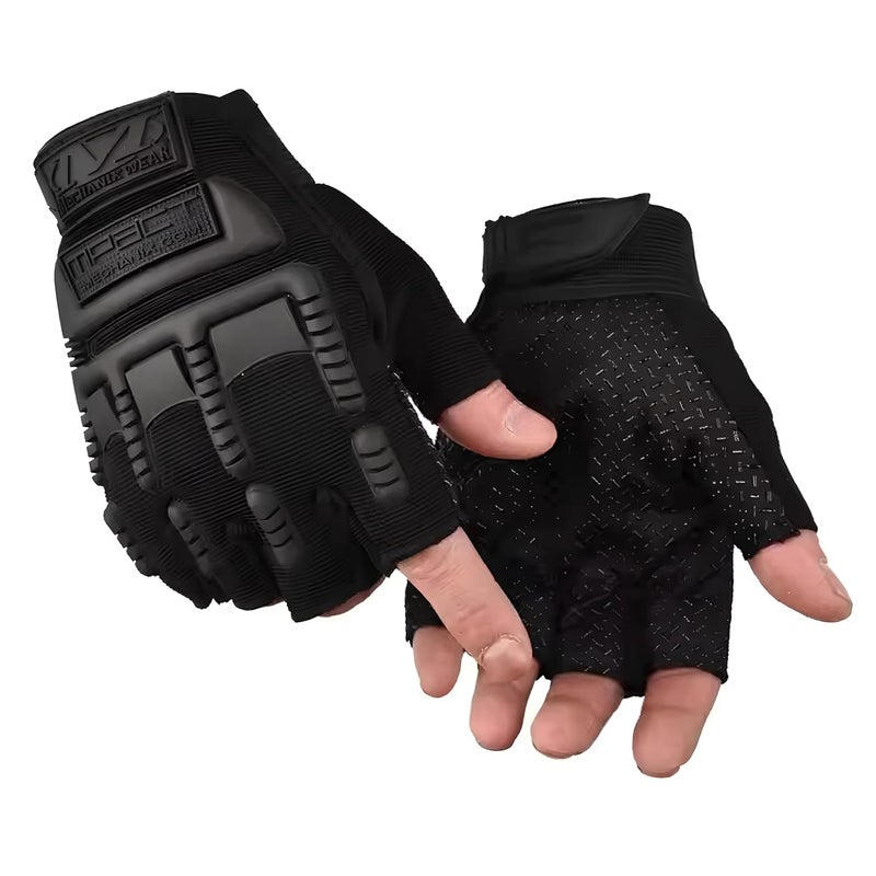 Adroitz Biker Gloves for Men and Women – Durable Motorcycle Gloves, Breathable Fabric, Enhanced Grip, Comfort Fit, All-Season Protection, Ideal for Riding, Touring, and Long-Distance Rides - Image 5
