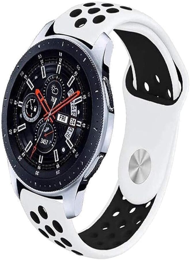 20MM Sport Silicone Strap/Band for Samsung Galaxy Watch 4, Watch 3 (41mm), Active 3, Active 2 (40mm/44mm),Gear Sport
