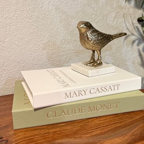 Fveuc Premium Linen Faux Book Box Set of 2: Aesthetic Book Safe with Hidden Storage for Living Room Console Table & Bookshelf Decor, Home Organizer, Green & Beige, Tallest 10.67in - Image 4