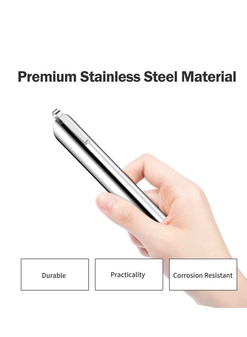 NIBEMINENT Restaurant Crumb Sweepers, Cleaner, high quality Stainless Steel Scraper, Crumber Tool for Waiters, Waitresses and Servers (3 PACK, Silver) - Image 5