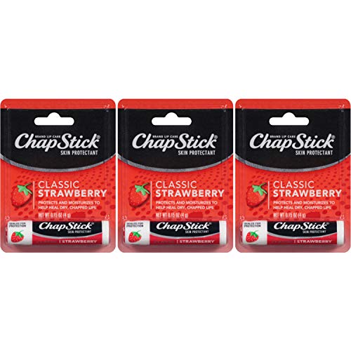 chapstick Chapstick Lip BalmClassic Strawberry 3 Pack