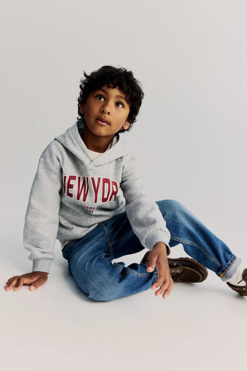 اتش اند ام هودي مزين بطبعة