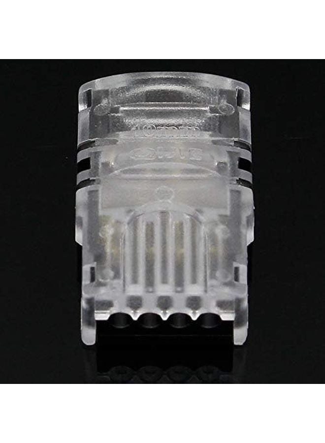 5PCS 4 Pin 5050 10mm RGB LED Strip Connector Non Waterproof IP20 For Tape Light - Image 4