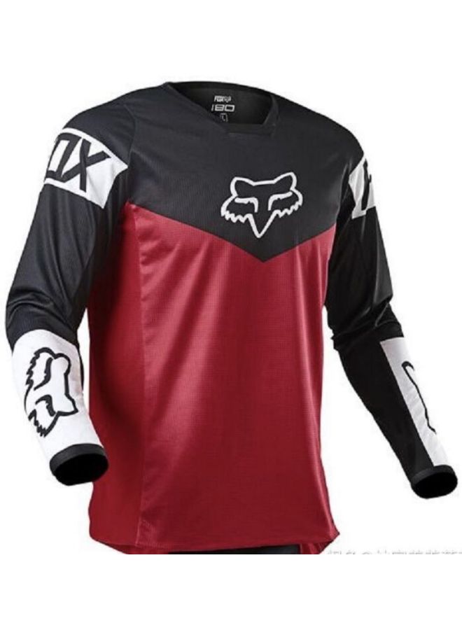 Long-sleeved Cycling Jersey Mountain Bike Off-road T-shirt Motorcycle Suit Downhill Top Quick-drying Breathable Racing Suit