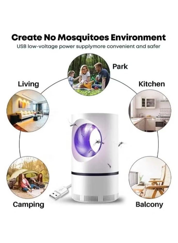 Dreamzon Mosquito Killer Fruit Fly trap Lightning Photo Catalytic Portable Electric Device USB Lamp for Home/Indoor/Outdoor/Patio - Image 3