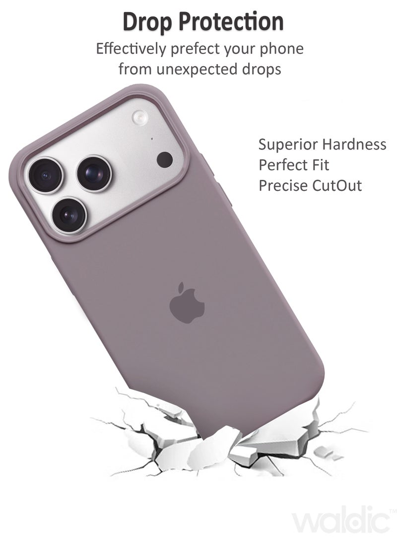 Waldic Apple iPhone 17 Pro Premium Case | Premium Silicone Case Cover Designed for Apple iPhone 17 Pro | Apple iPhone 17 Pro Case Camera and Drop Protection Thin Protective Back Cover Case for Apple iPhone 17 Pro - Pink Sand - Image 2
