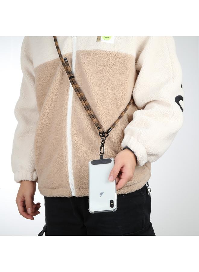 Green Tiger 7mm Adjustable Crossbody Mobile Phone Anti-Lost Lanyard with Clip, Length: 75-150cm - Image 5