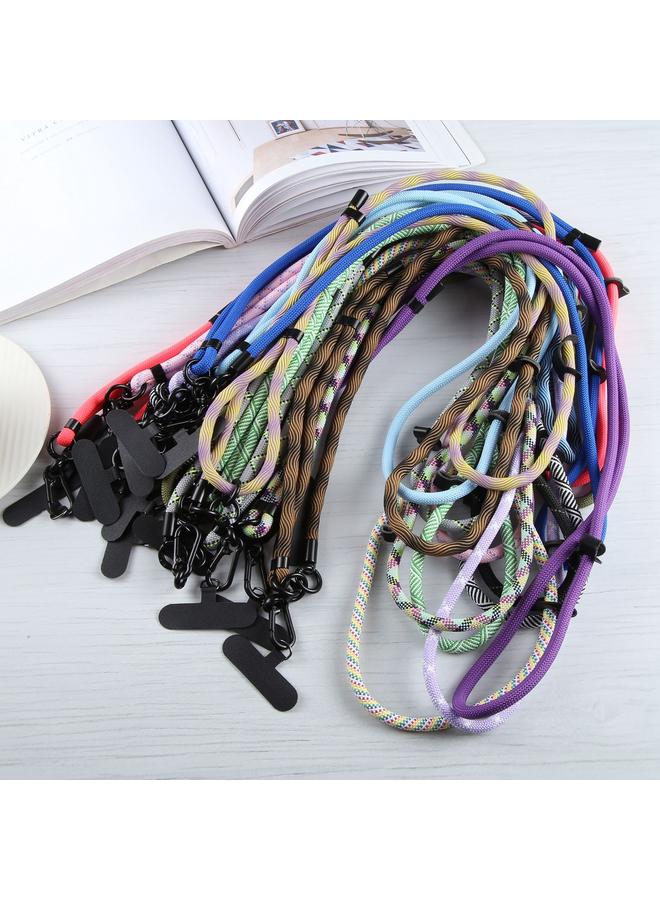 Green Tiger 7mm Adjustable Crossbody Mobile Phone Anti-Lost Lanyard with Clip, Length: 75-150cm - Image 2