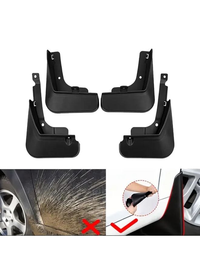 4 قطع حواجز طين للسيارة لـ Zeekr 001 2021-2023، ملحقات واقية دائمة - Image 4