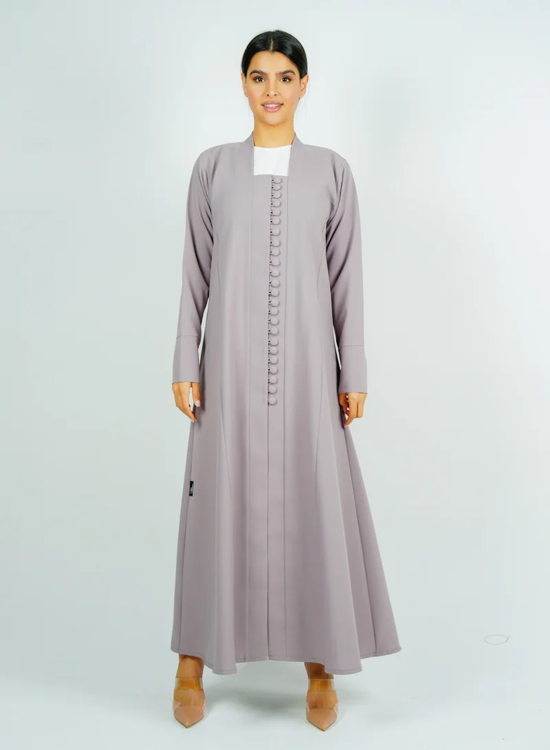 Rosette Abaya  Stylish abaya with  button style for Women | Best Price UAE