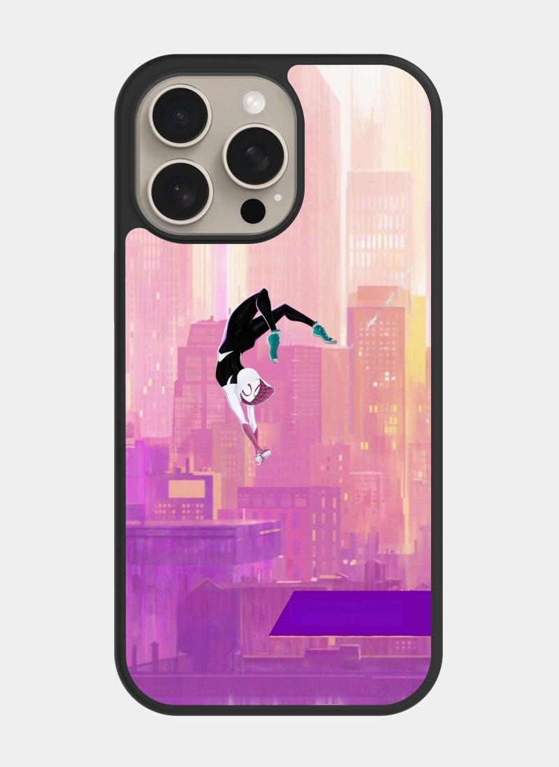 PXLAAT iPhone 15 Pro Max case cover Spider Woman Gwen - Image 1