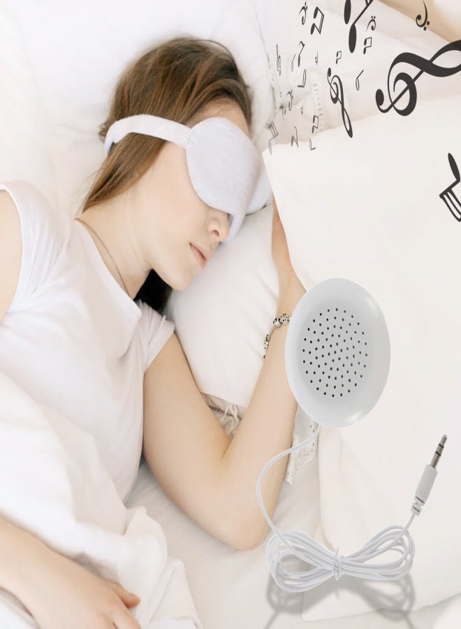 سماعة وسادة صغيرة محمولة، قابس 3.5 ملم، وسادة موسيقية على شكل حرف U، ملحقات الوسادة (ليست صندوق مكبر صوت). - Image 4