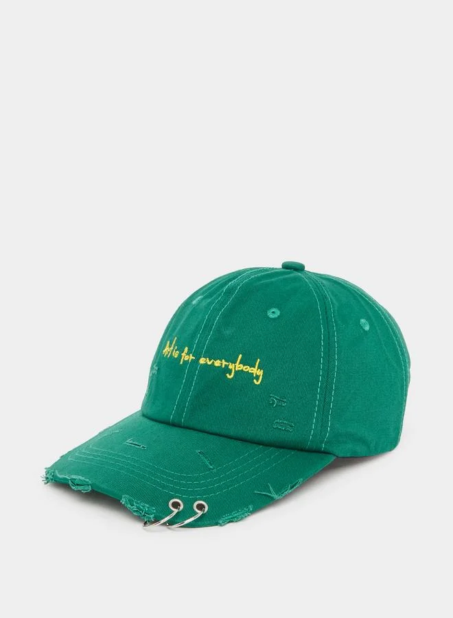 Styli Styli Embroidered Slogan Cap