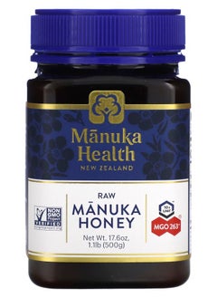 Manuka health Raw Manuka Honey UMF 10+ MGO 263+ 17.6 oz (500 g) 