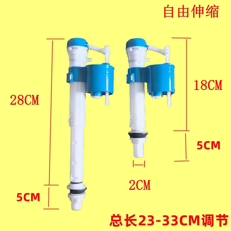 Manufacturer High-Quality Universal Water Tank Accessories, Complete Set Of Toilet Button Drain Valve, Water Inlet Valve, Toilet Accessories - Image 3