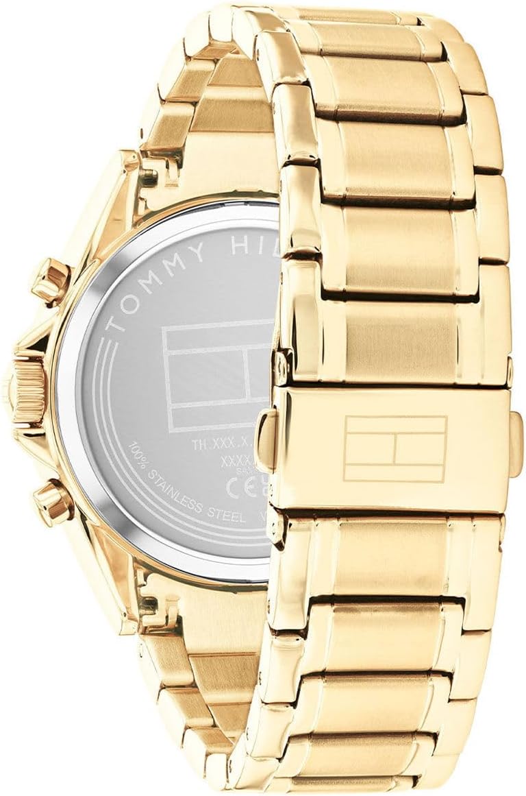 Tommy Hilfiger Women's Gold Chronograph Watch - Image 3