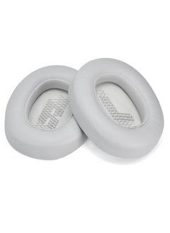 Captaintech وسائد أذن بديلة من إسفنج الذاكرة من Live 650 BTNC E65BTNC متوافقة مع سماعات الرأس JBL E65 E65BTNC / Duet NC/Live 650BTNC Live 660 BTNC (أبيض)  - Image 5