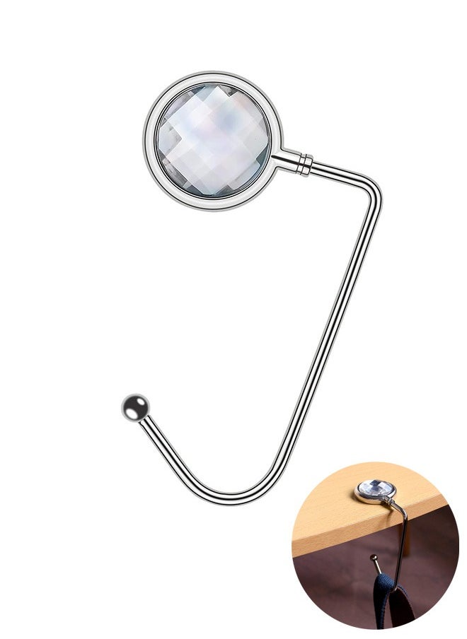 Generic Portable Purse Table Hook Hanger, Creative Bag Holder Under Counter Handbag Storage Decor Table Hook for Women  - Image 1