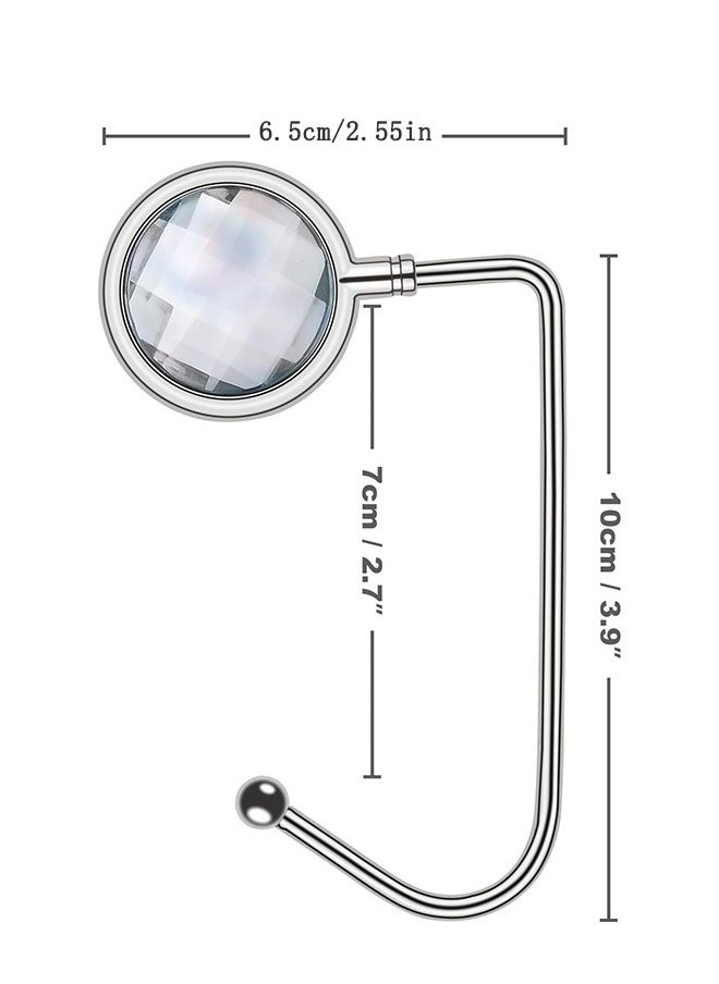 Generic Portable Purse Table Hook Hanger, Creative Bag Holder Under Counter Handbag Storage Decor Table Hook for Women  - Image 2