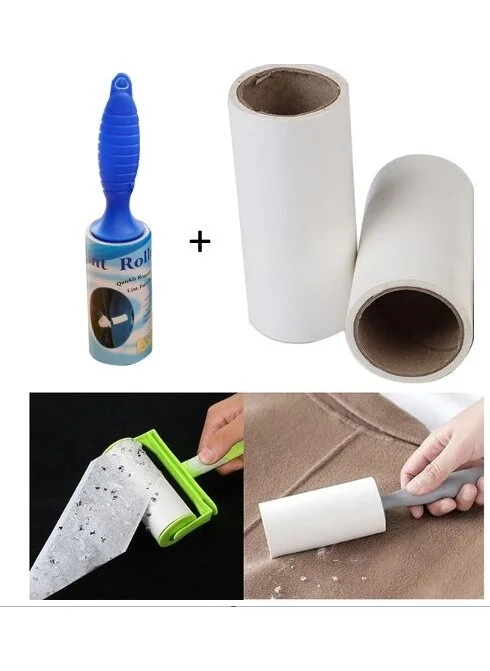 5DM Hair Removal Sheet Roller 5 Meters Set with 2 Refills