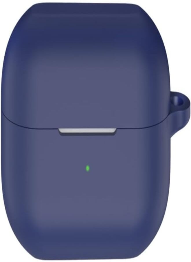 FTRONGRT - FTRONGRT Cover Compatible with Samsung Galaxy Buds 3 / Buds 3 Pro, Soft Silicone Anti-Scratch Protective Case Compatible with Samsung Galaxy Buds 3 / Buds 3 Pro Bluetooth Headset. Navy Blue - Image 1