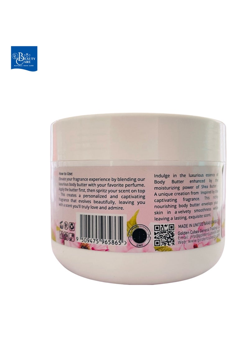 GC Beauty Care Body Butter – Pink Lush (170ml / 5.7oz) Long-Lasting Moisturizer for All Skin Types – Deep Cleansing & pH Balanced (5,5–6,5)