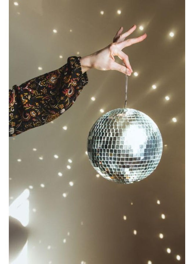 Mado Gallery Disco Ball, Mirror Ball, Ornament Ball 15 CM / 6 INCHES (1 Piece), Decoration for Hanging, Home Parties & DJ Dance Clubs Stage, Lighting & New Year celebrations - Image 3